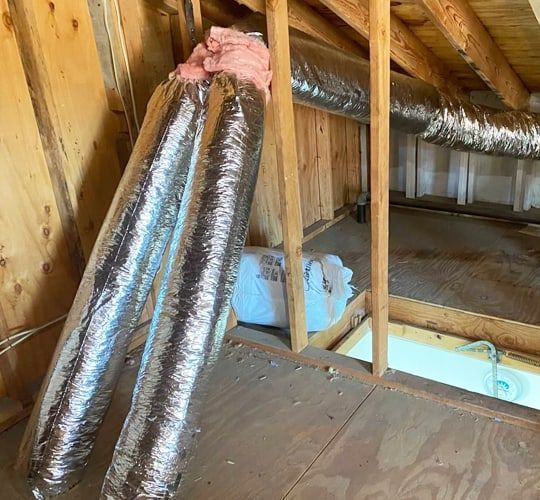 Attic Furnace Replacement and Ductwork Installation in Tarzana, CA