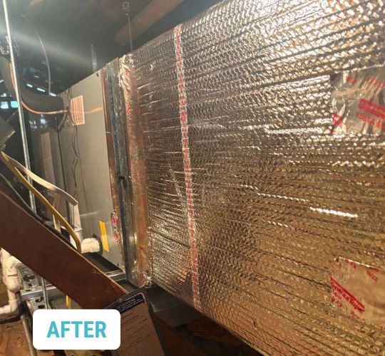 After - Air Handler Heat Pump El Monte, CA.
