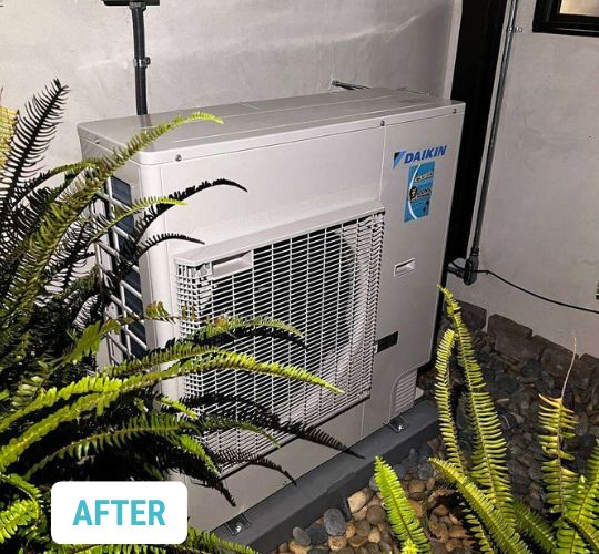 After -Woodland Hills , CA Air Handler Heat Pump