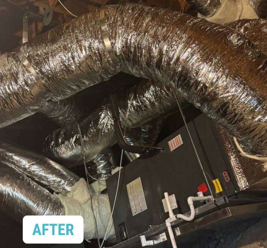 After-Woodland Hills, CA - Air Handler Heat Pump