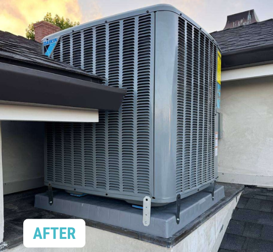 Air Handler Heat Pump - Sherman Oaks, CA - After