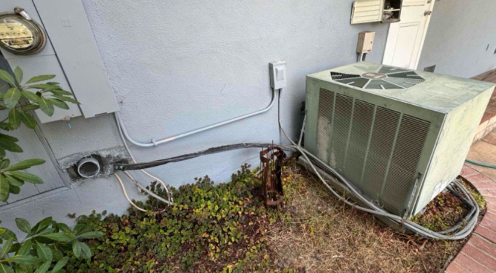 Before-Air Handler Hear Pump-Inglewood, CA