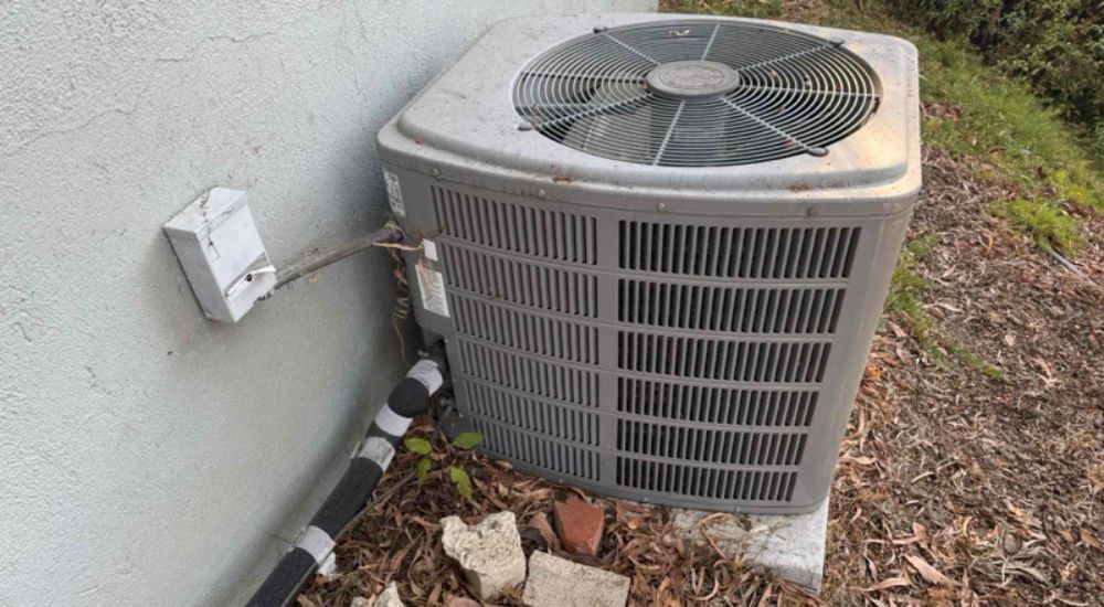 Before-Air Handler Heat Pump-Woodland Hills, CA