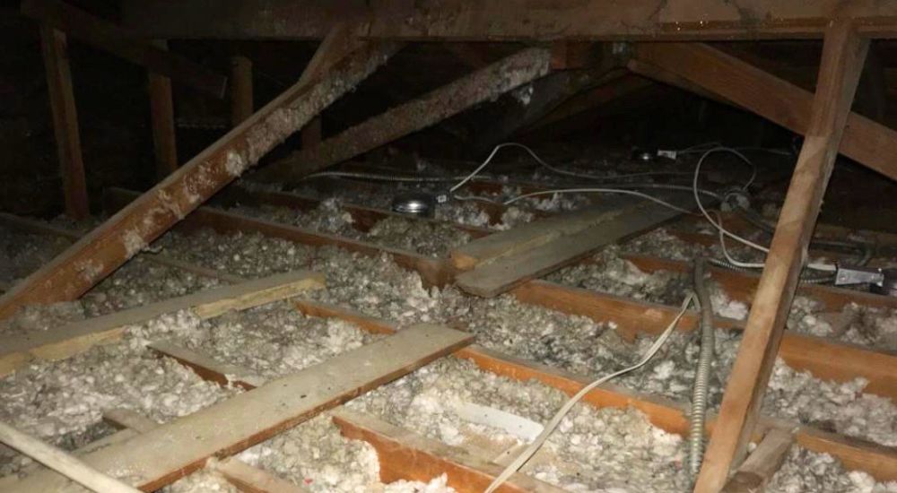 Before - Insulation- Thousand Oaks CA