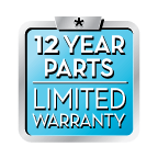 Daikin 12 years parts warranty