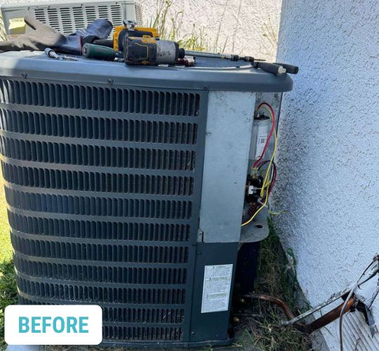 Furnace Coil & Condenser Lake Balboa, CA Before