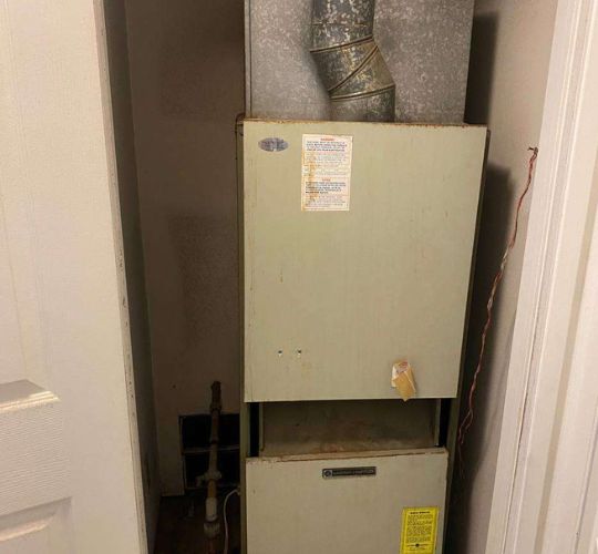 Furnace Replacement Burbank CA Before