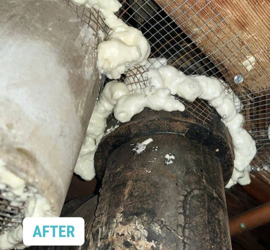 Glendale CertainTeed Attic InsulSafe Insulation Installation 3