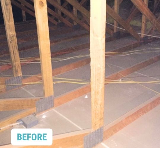 Hollywood Insulation- Before