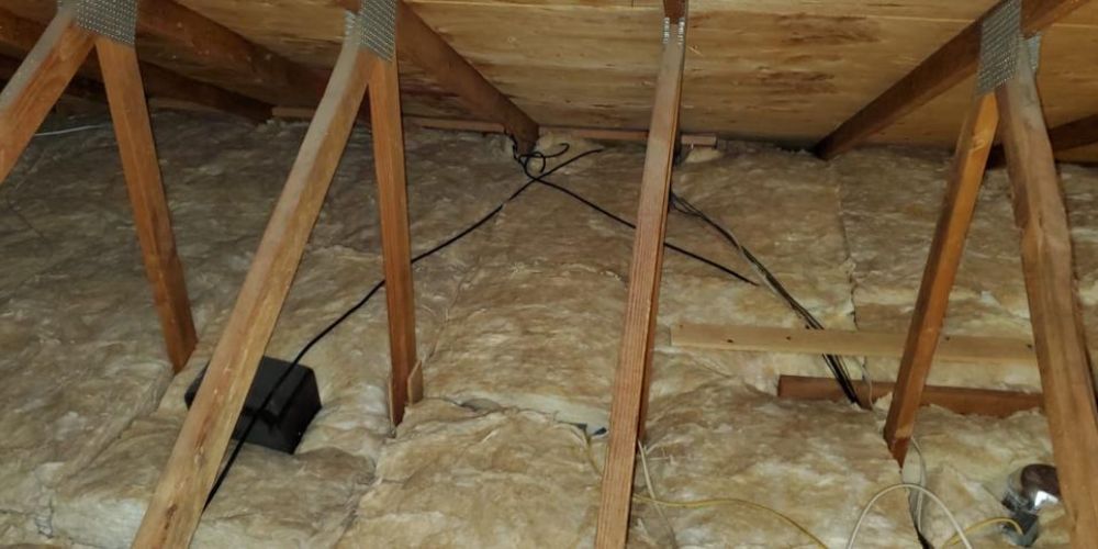 Old Attic Insulation Replacement in LA CA