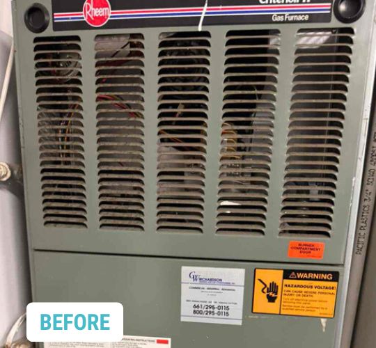 West Covina , CA Air Handler Heat Pump - Before