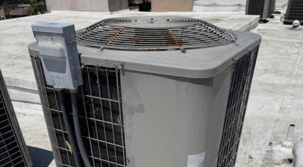 before -Air Handler Heat Pump Studio City CA