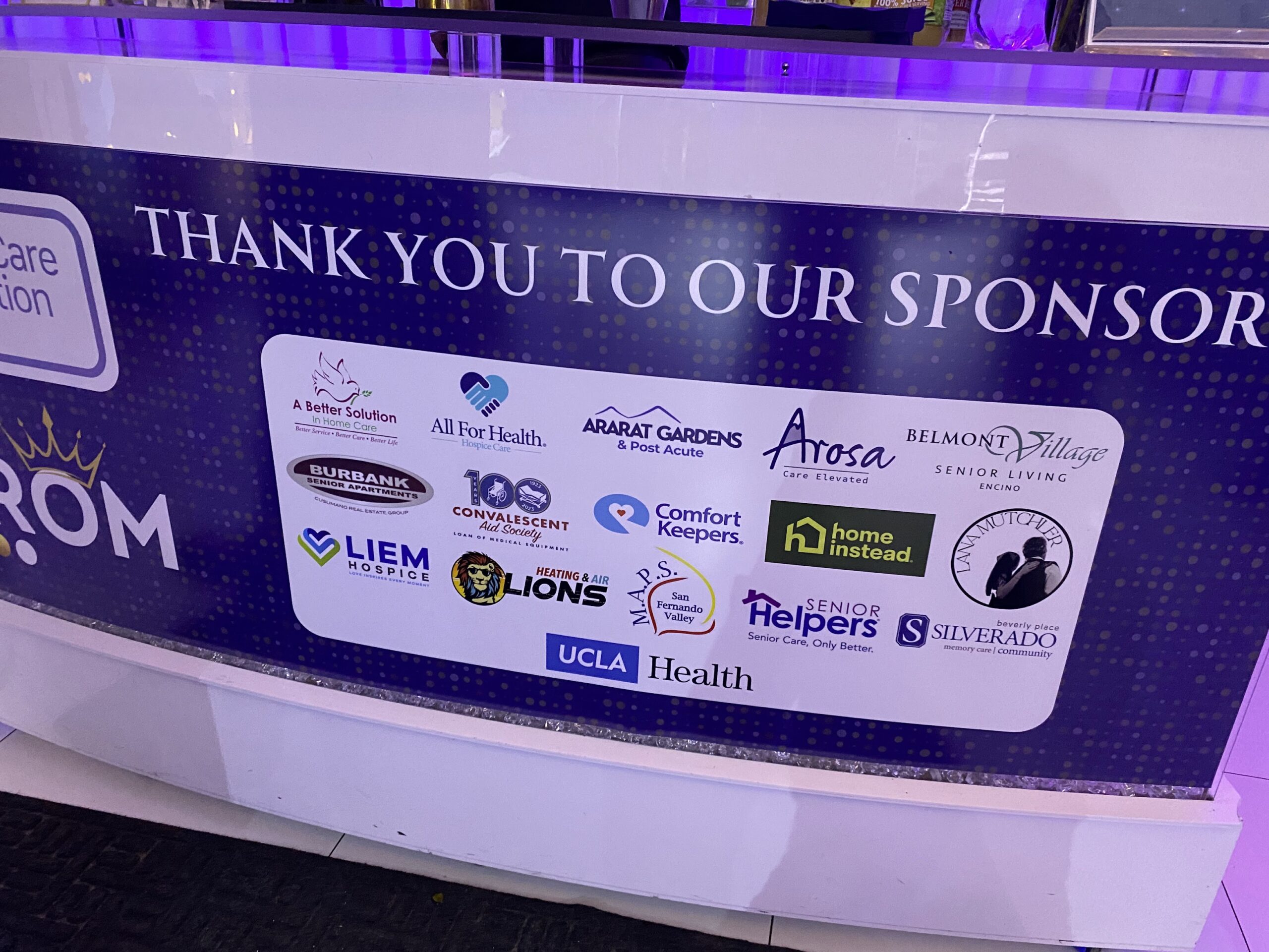 Senior Prom Sponsors