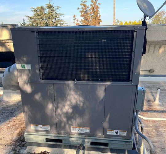 Heat Pump Before Replacement Project Arcadia CA