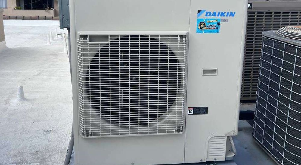 After -Air Handler Heat Pump Canoga Park, CA.