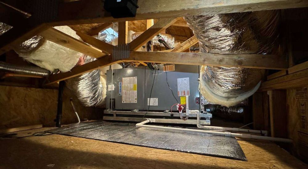 After -Air Handler Heat Pump-Tarzana, CA