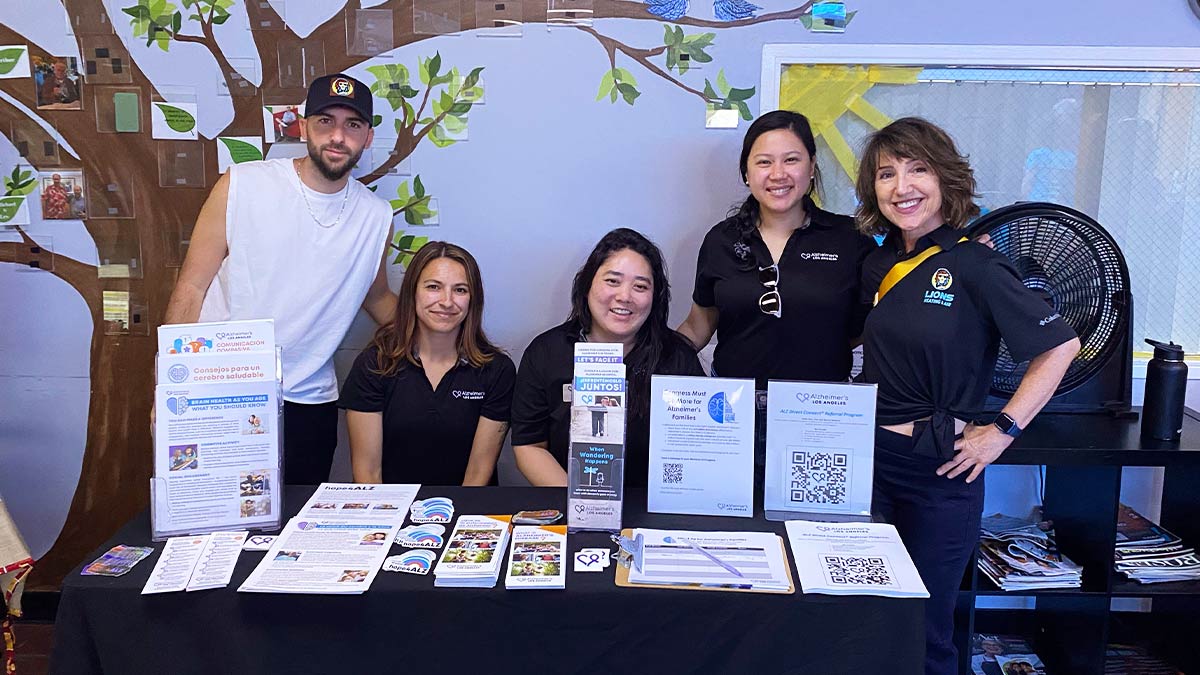 Lions HVAC at Alzheimer’s Los Angeles Caregiver Wellness Day