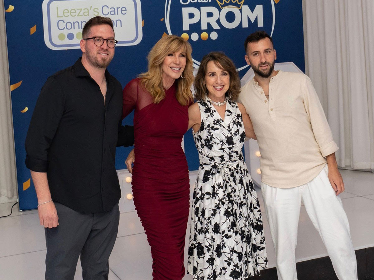 Lions HVAC Joins Leeza’s Care Connection Senior Prom 1