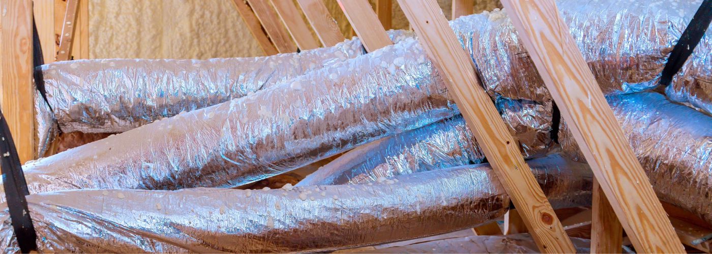 Poorly Sealed Ductwork Reducing Airflow